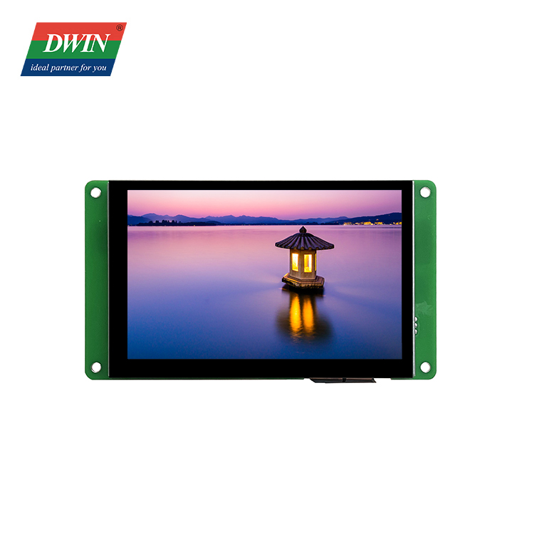 5 بوصة TN 250nit 800 * 480 شاشة Raspberry PI تعمل باللمس بالسعة غطاء زجاجي مقوى للسائق واجهة HDMI مجانية