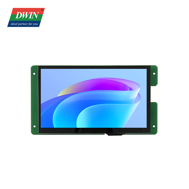 Display da 7 pollici 600 nit Evidenzia 1024 * 600 Display interfaccia HDMI Supporto multi-touch Tocco capacitivo Copertura in vetro temperato Senza driver Modello: HDW070_008LZ05