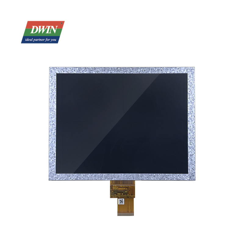 8,0-palcový 1024x768 LVDS 40PIN 0,5mm rozhranie 300nit IPS TFT LCD LI10768T080IA3098