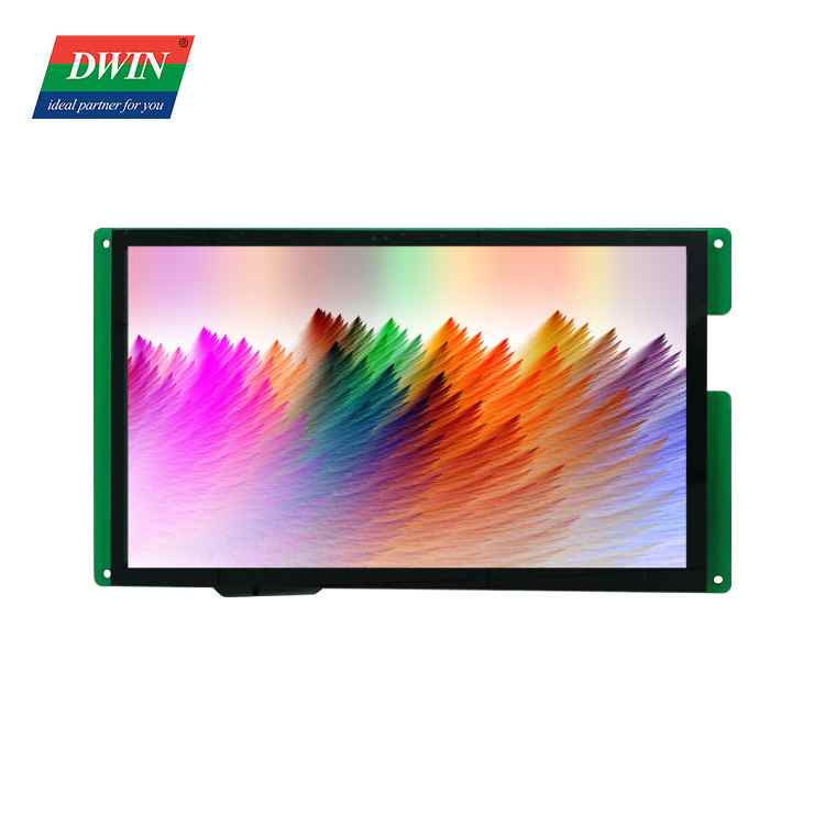 10.1 Inch IPS 500nit 1024xRGBx600 Multi-touch support Capacitive touch Toughened Glass Cover Driver free HDMI Display Model: HDW101_001LZ09