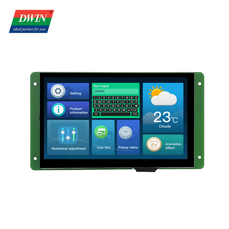  صفحه نمایش لمسی پزشکی UART 7.0 اینچی<br/>  DMG80480K070_03W (درجه پزشکی)