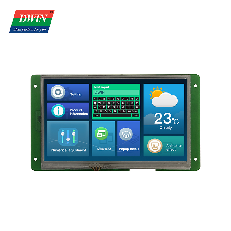 7.0 Inch Medical UART Touch Display DMG80480K070_03W(Medical Grade)