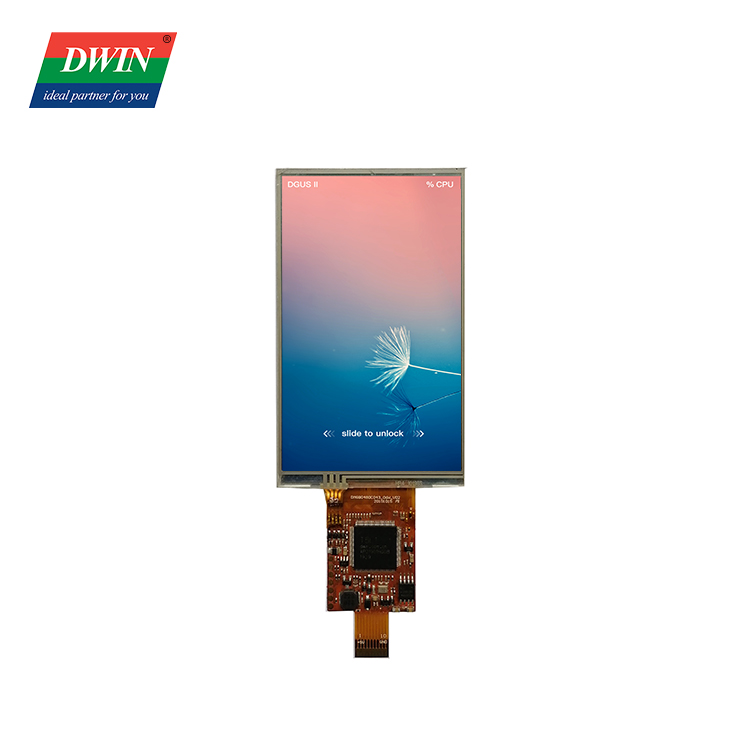  4.3 インチ HMI LCD モジュール<br/> DMG80480C043_06WTR(商用グレード)