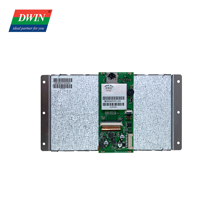 7 Modfedd 16.7M Lliw Panel AEM TFT LCD DMG80480Y070_01N (Gradd Harddwch)