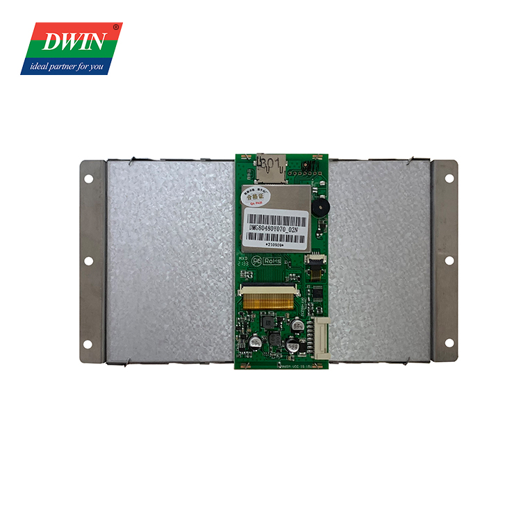 7-inch kostenbesparjende LCD-module Model: DMG80480Y070_02N (Beauty Grade)