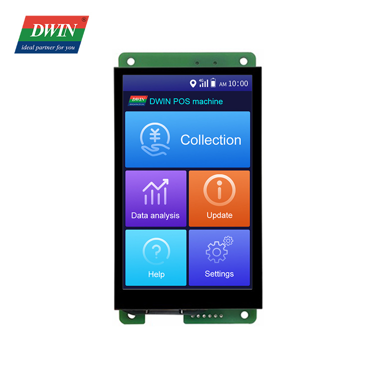 Modelo LCD inteligente de 4,3 polegadas: DMG80480C043_02W (grau comercial)