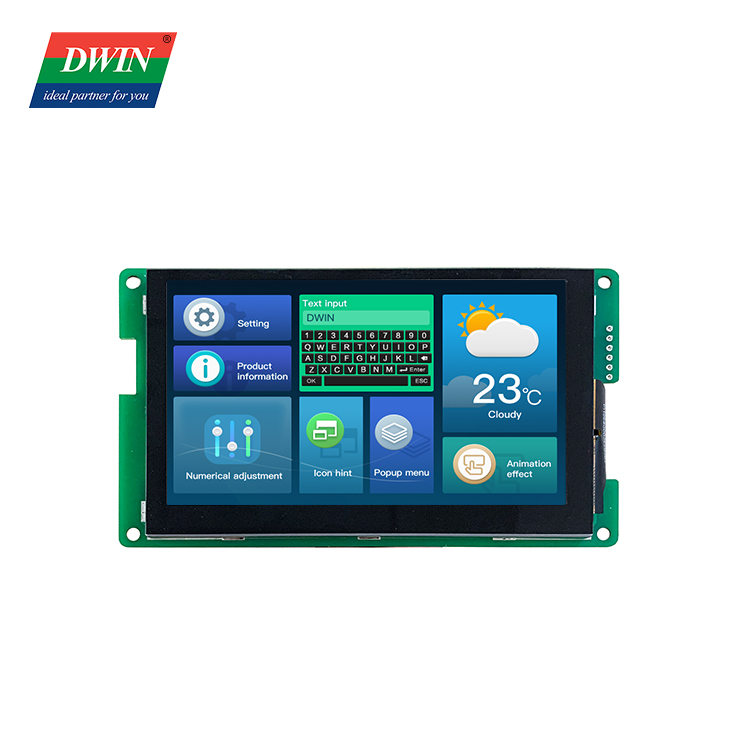 Modelo de módulo LCD de 4,3 polegadas: DMG80480C043_01W (grau comercial)