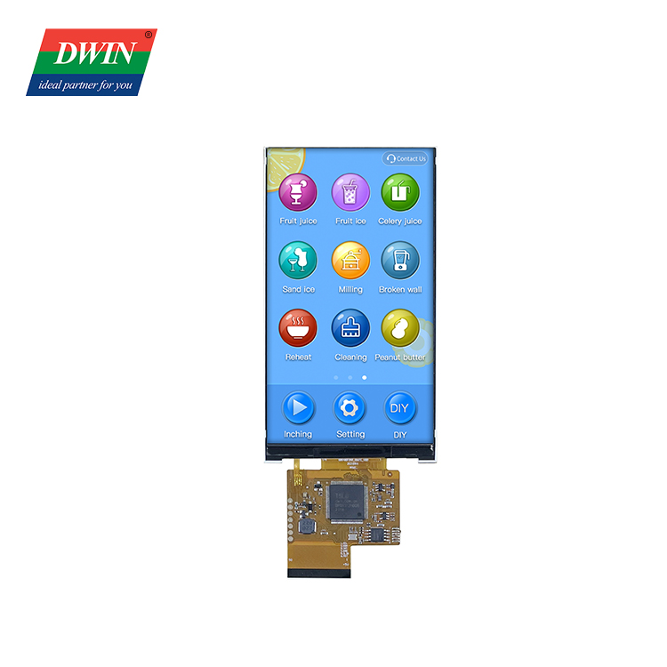  5 इंच स्मार्ट टच डिस्प्ले</br>  मॉडल: DMG85480F050_01W