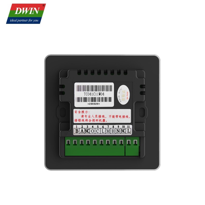 4.1 hazbeteko IOT Smart LCD termostatoaren eredua: TC041C11 U(W) 04