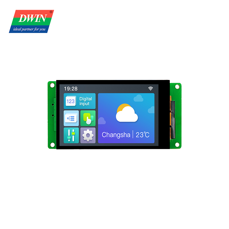 3-inch serieel LCD-scherm DMG64360T030_01W (industriële kwaliteit)