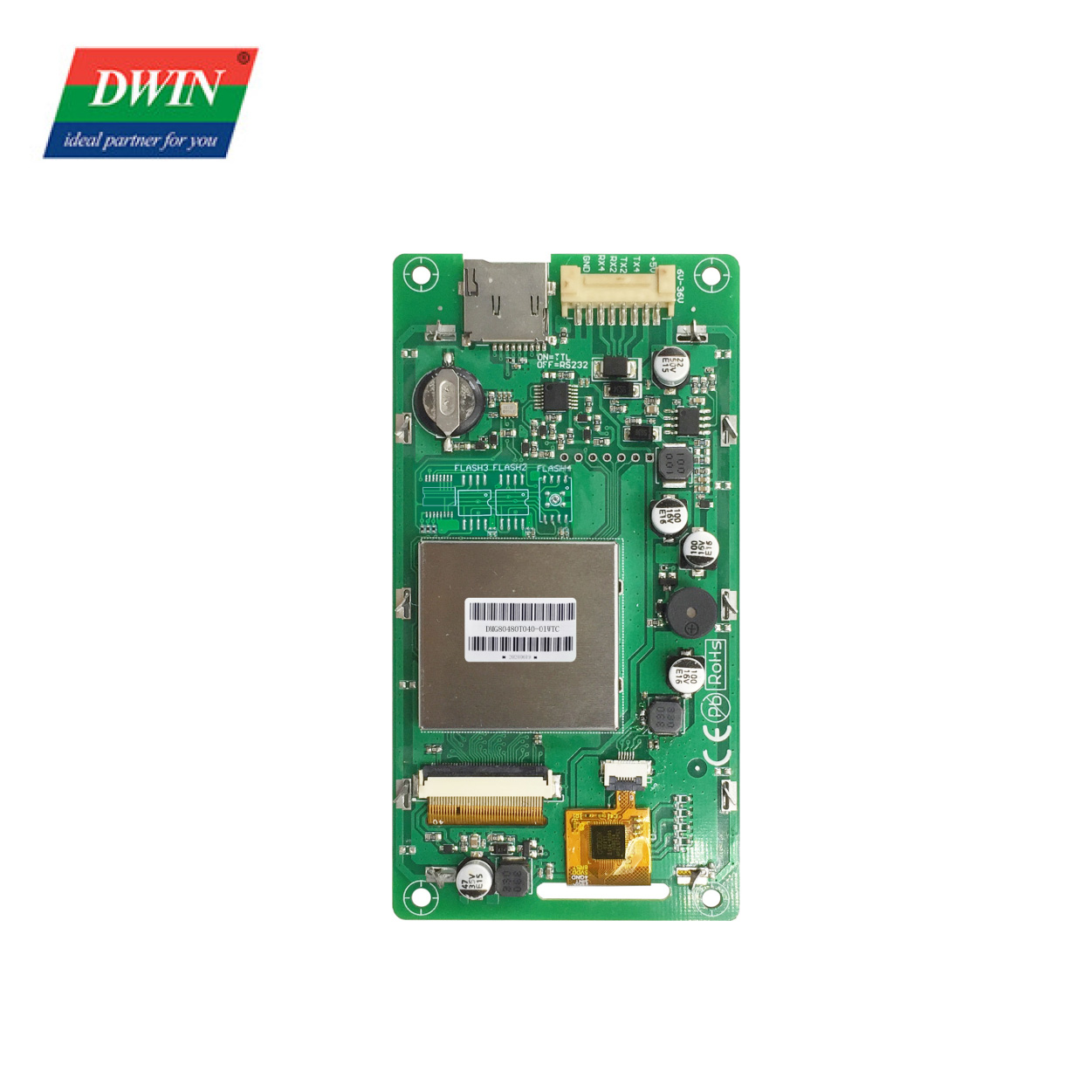 4.0&quot;LCD Screen Model:DMG80480T040_01W(Industrial grade)