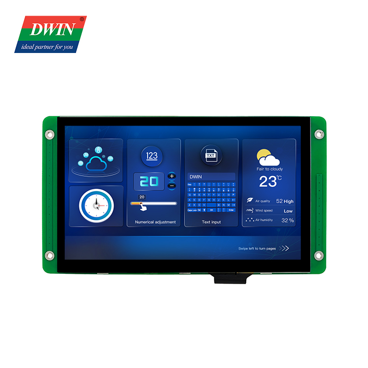  Paparan LCD 7.0 Inci<br/>  DMG10600T070_09W(gred industri)
