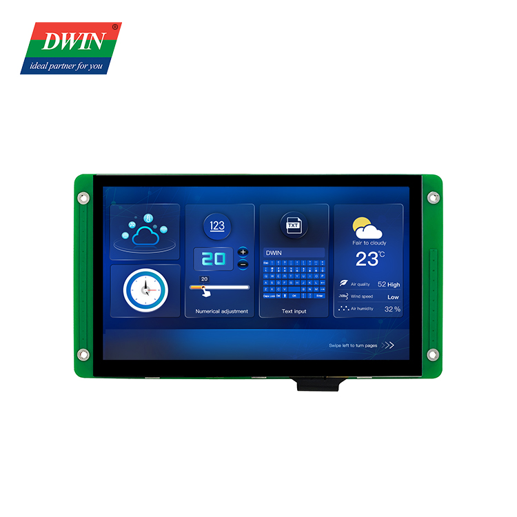 شاشة LCD تعمل باللمس مقاس 7.0 بوصات الموديل: DMG10600T070_01W (درجة صناعية)