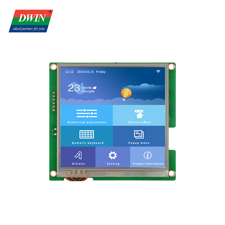 4,0-calowy wyświetlacz LCD HMI DMG48480C040_03W (klasa komercyjna)