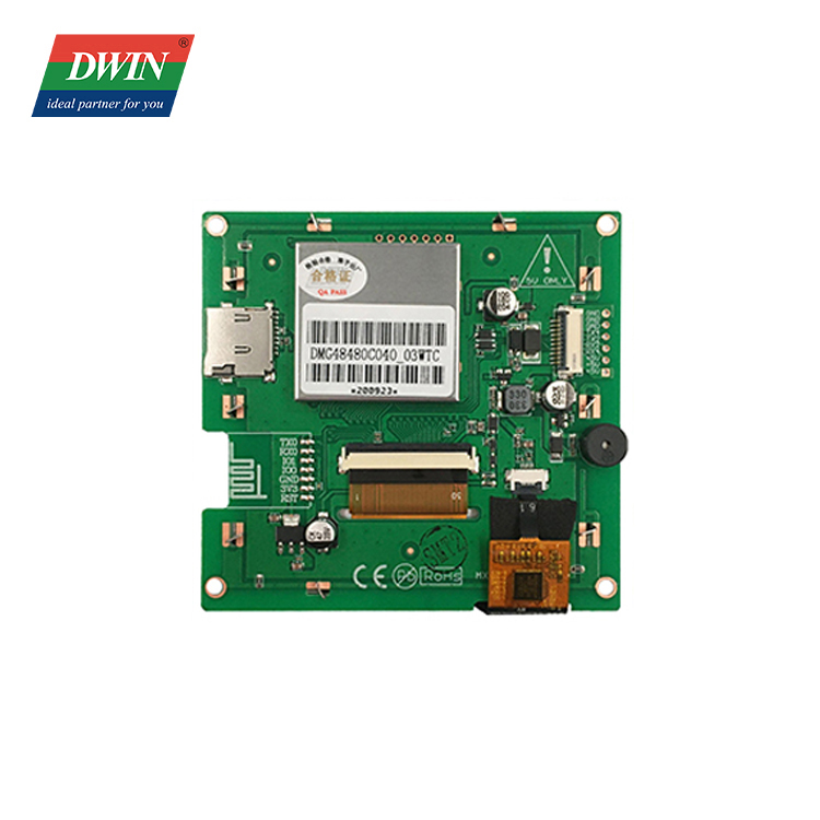 4.0 pous HMI LCD Display DMG48480C040_03W (Komèsyal klas)