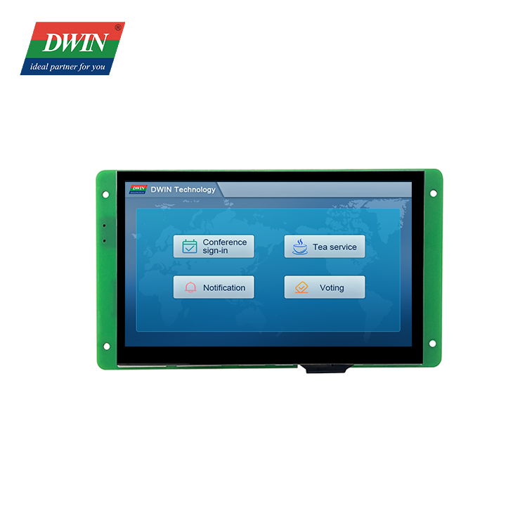 7 inch LCD-scherm touchscreen DMG80480C070_03W (commerciële kwaliteit)