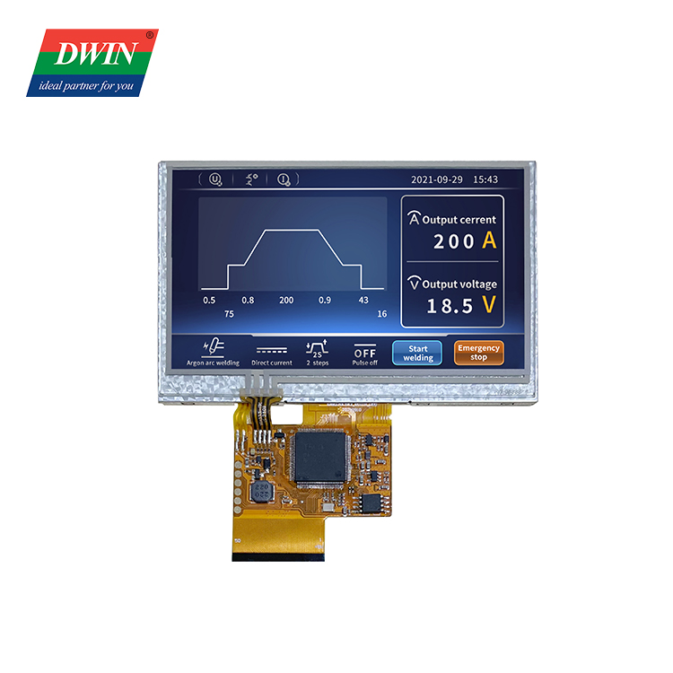 4,3-Zoll-Touchscreen mit COF-Struktur, Modell: DMG48270F043_01W (COF-Serie)