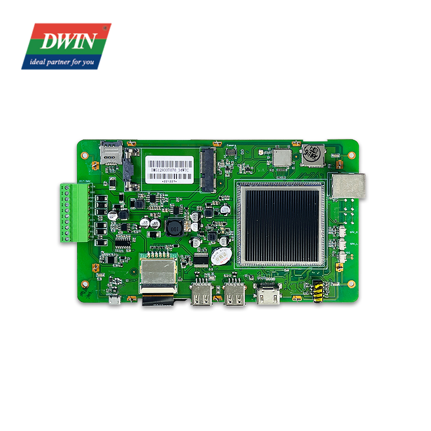 7 დიუმიანი 1280*800 ტევადი ანდროიდის ინტელექტუალური LCD ეკრანი DMG12800T070_34WTC (ინდუსტრიული კლასის)