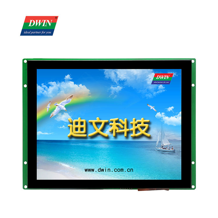 Instrumentos de 8 pulgadas UART LCD DMG80600C080_03W (grado comercial)