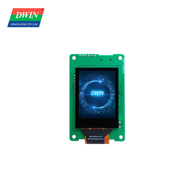2,0-palcový dotykový monitor UART DMG32240C020_03W (komerčná kvalita)