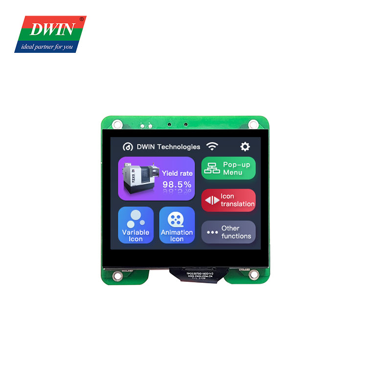 3.5 インチ HMI TFT LCD ディスプレイ DMG64480T035_01W (工業グレード)