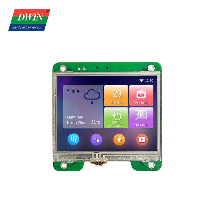 Layar LCD TFT HMI 3,5