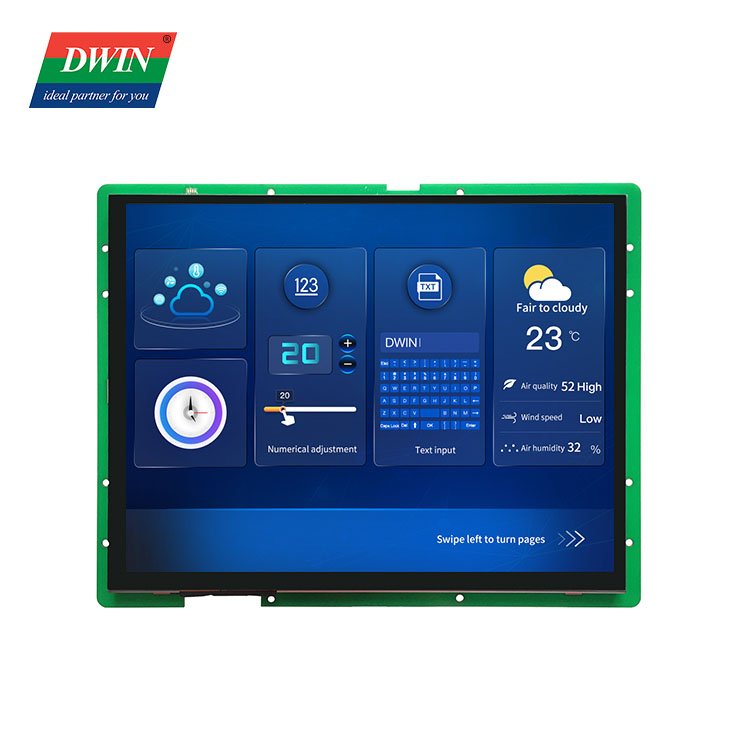 10,4'' HMI LCD zobrazovací panel DMG10768C104_03W (komerčná kvalita)