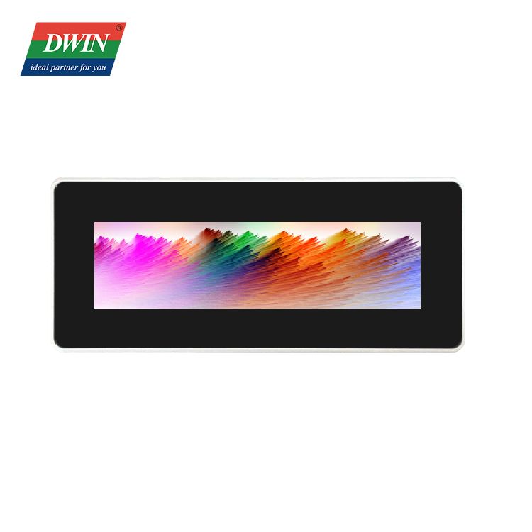 8.8 นิ้ว IPS 250nit 1920xRGBx480 อินเทอร์เฟซ HDMI จอแสดงผล TFT LCD จอแสดงผล Capacitive touch Toughened Glass Cover ไดร์เวอร์ฟรีพร้อมตู้ รุ่น: HDW088_A5001L