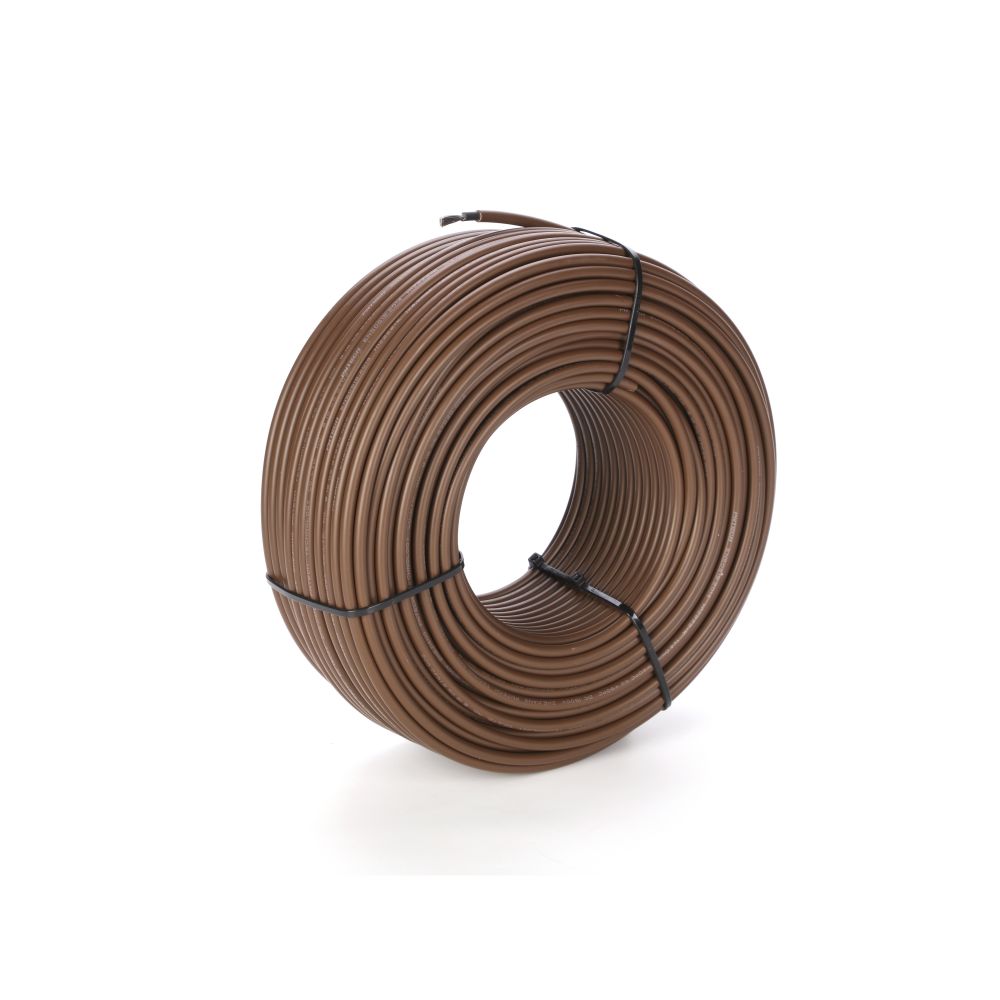 Durable and Reliable Grey Brown 1×4mm² Solar Cable