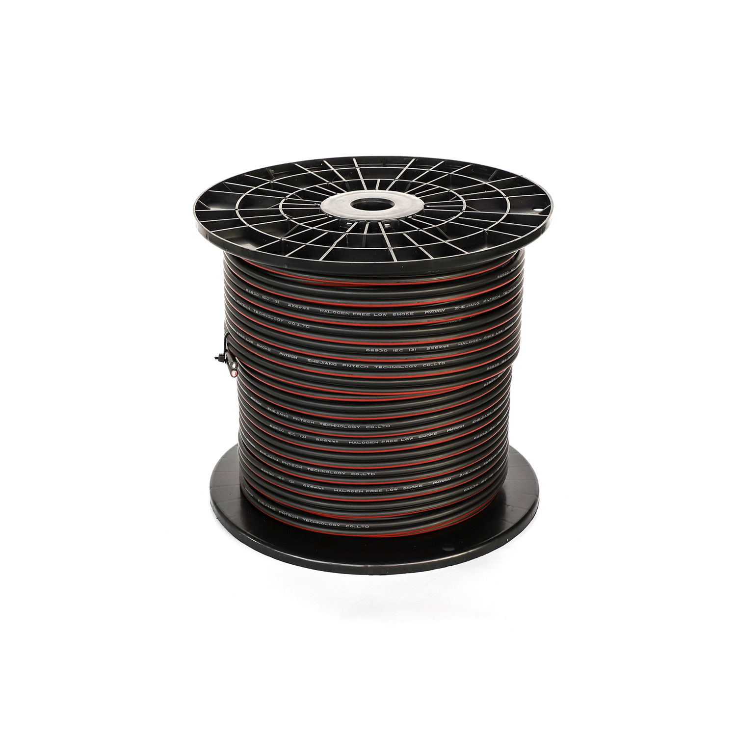 High Quality Tinned Copper Double Core Solar Cable 2X4.0mm2 TUV Approved