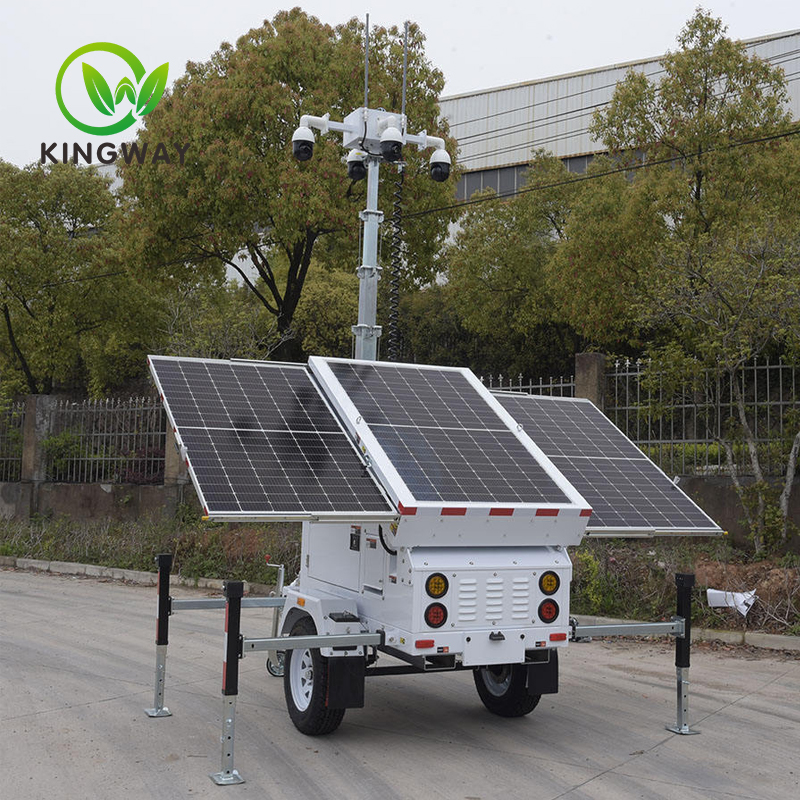 Solar Surveillance Trailer-Kwst900s (5)gob