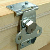 Large butterfly latch lock with no spring M812 (3)xx7