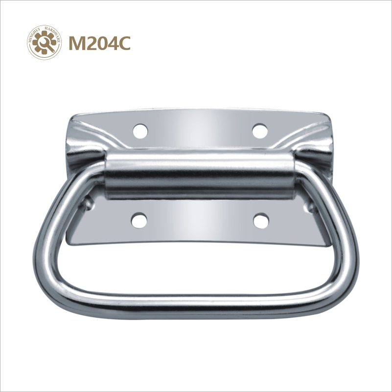Box Pull Handle mounted on curved surface M204C