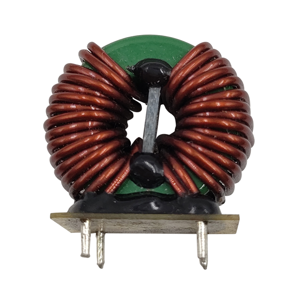 Inductor de bobina de potencia toroidal fijo de estrangulador de modo común