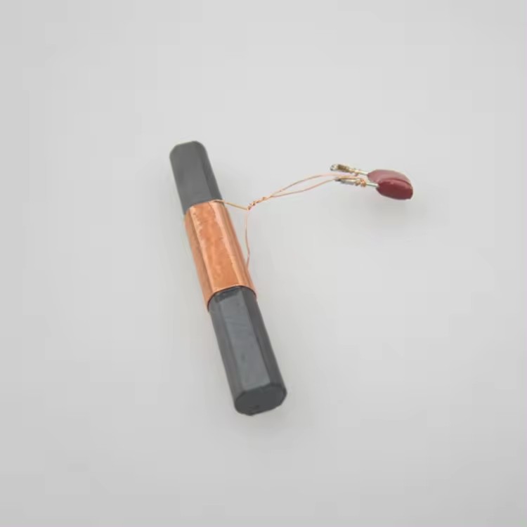 Bobbin coil Ferrite rod antenna RF coil for radio magnetic induction copper wire coil