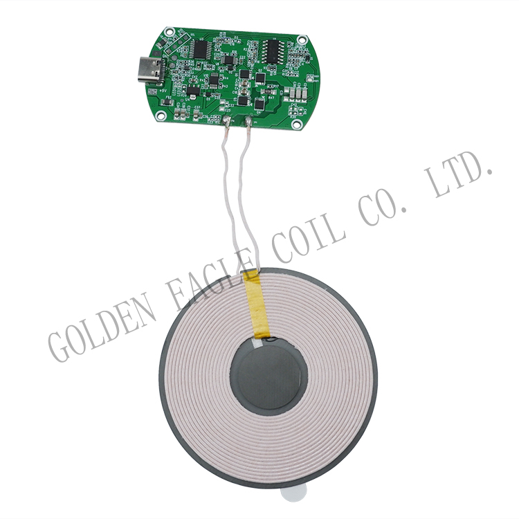 TX Wireless Charger Module QI Standard 15W Fast Chargering Coil and Ferrite Board