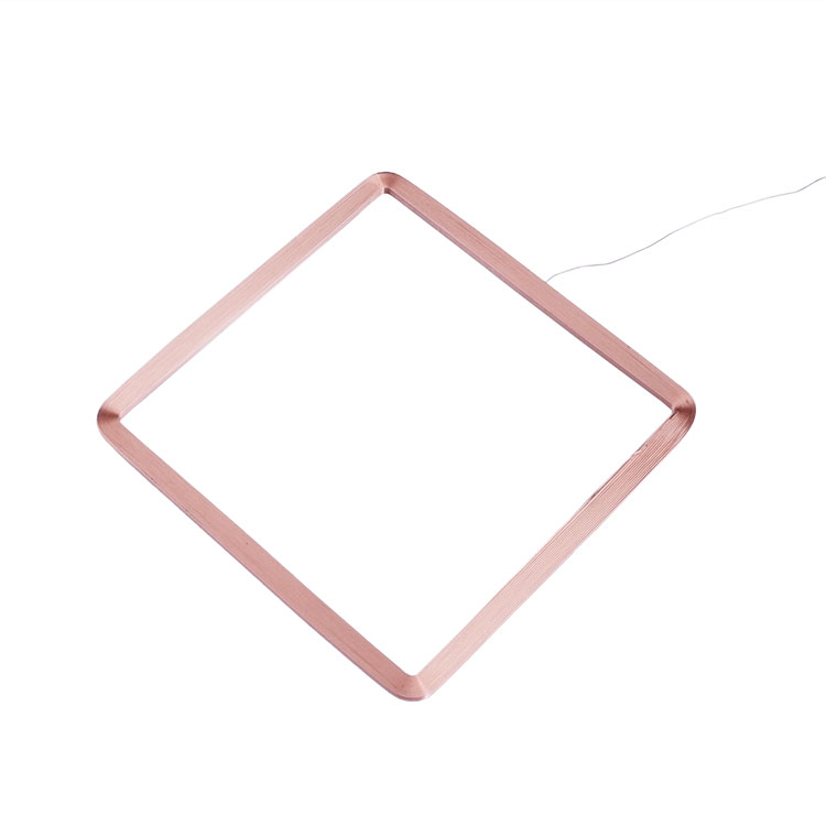 125khz Square rfid antenna copper wire coil support Customized