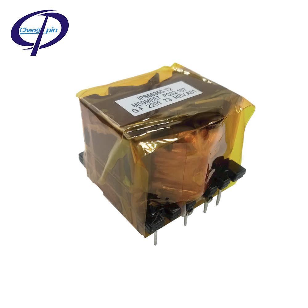 Transformator SMPS Frekuensi Tinggi Melangkah Naik Turun Pengubah Pemasangan PCB Teras Ferrit Elektrik Kuasa AC