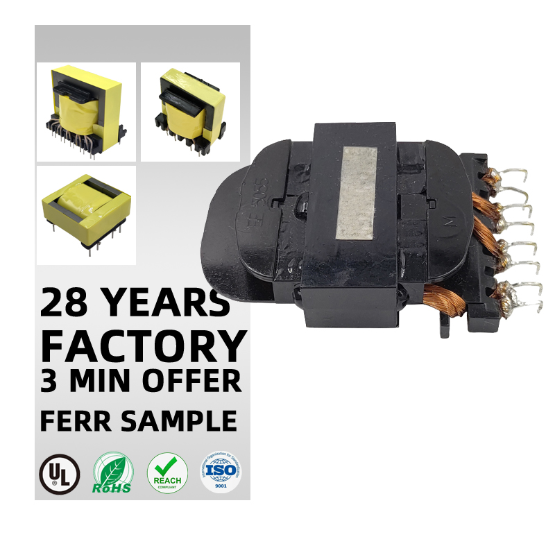 12v smps ee19 ferrite core 220vac to 24vac 1500w ee50 ee55 transformer low voltage step down high frequency transformers