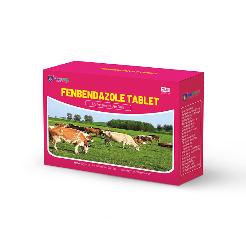 Fenbendazole Tablet Parasite et médicaments anti-vers pour animaux