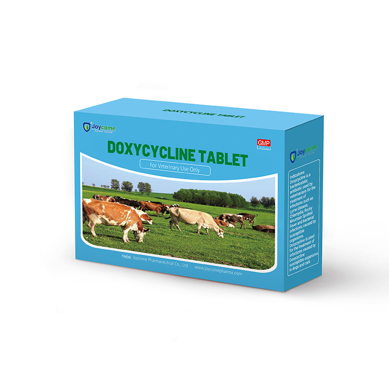 Tabletas de clorhidrato de doxiciclina para uso veterinario