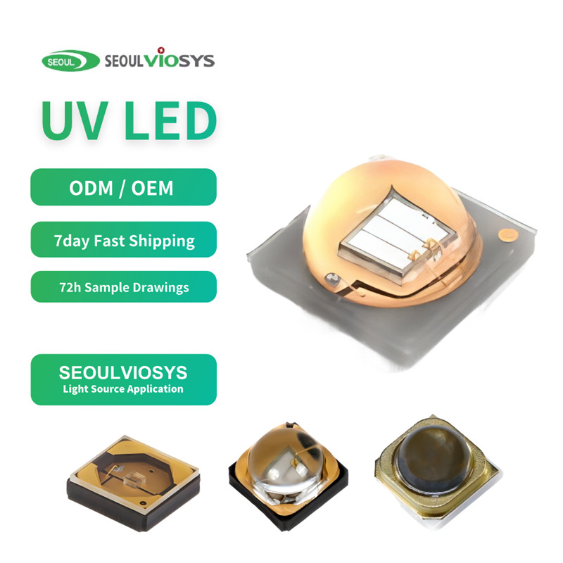 Seoul Viosys UVA LED Chip 365nm 3535 120 Degree SVC UV LED Diodes for UV Curing Coating Detection