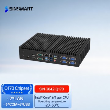 第6～9世代インテル産業用ファンレス組み込みボックスPC