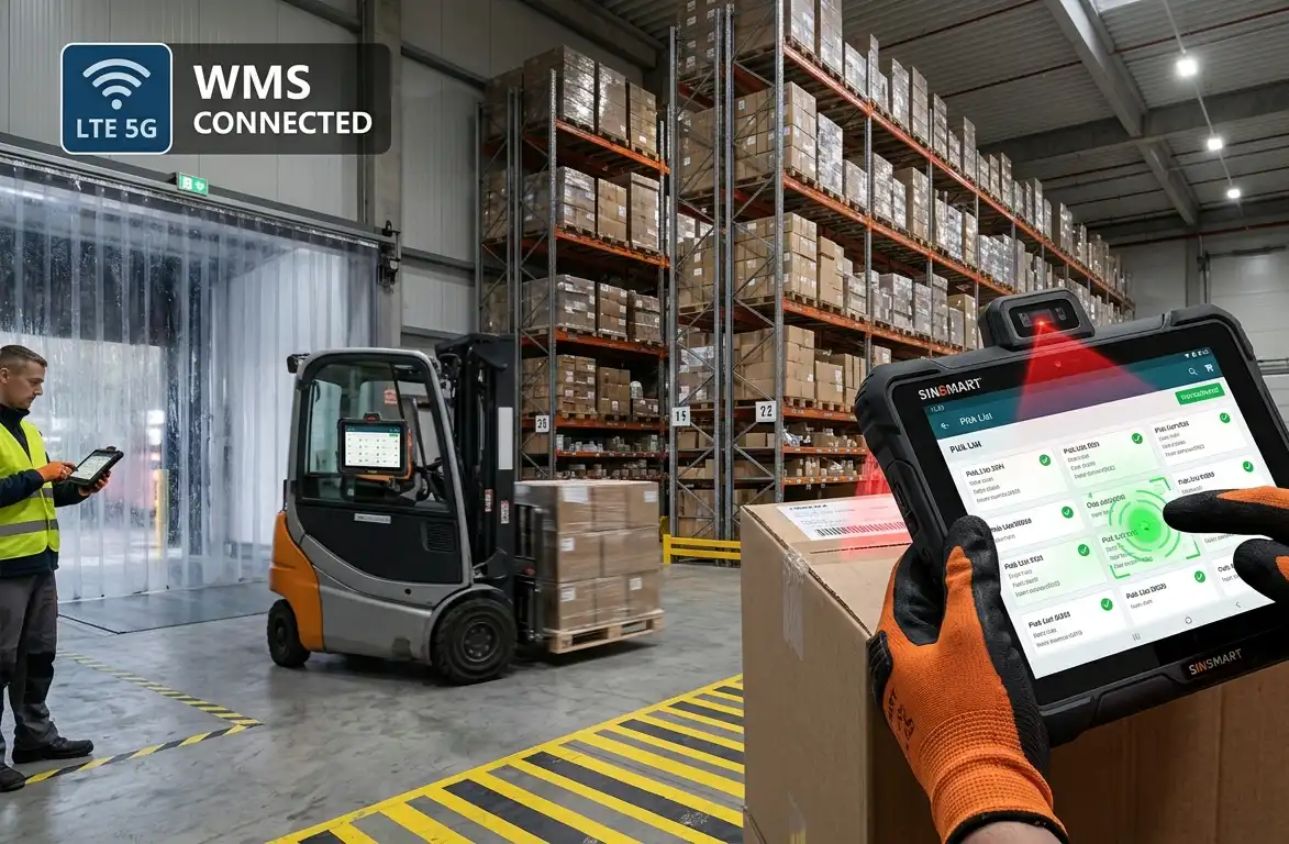 barcode scanner tablet for warehouse