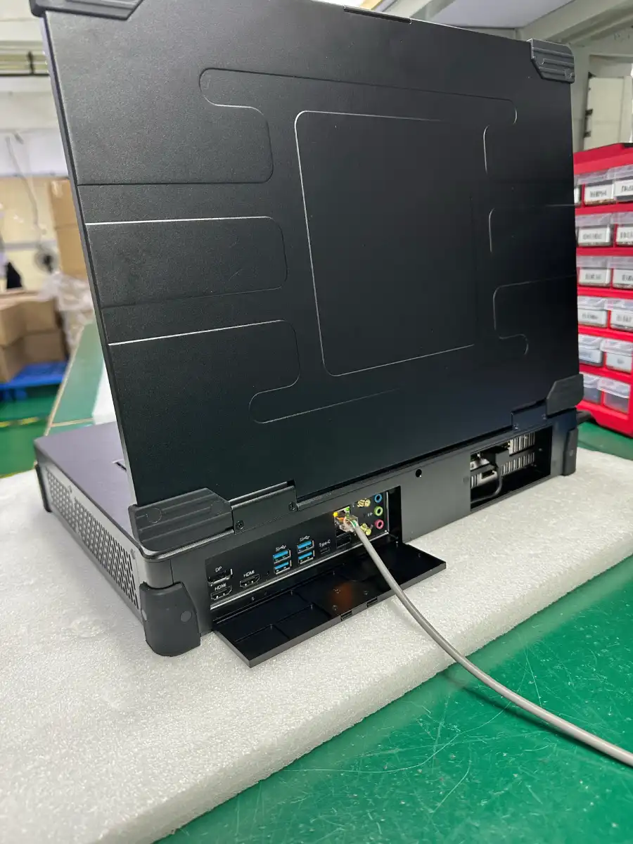 Industrial lunchbox pc case
