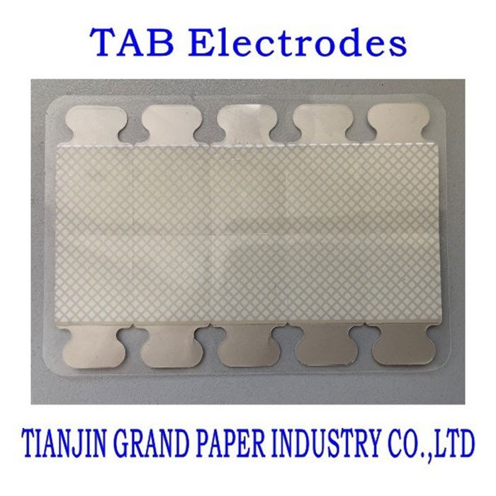 Elektrod Tab Pra-gel Perak Diagnostik ECG