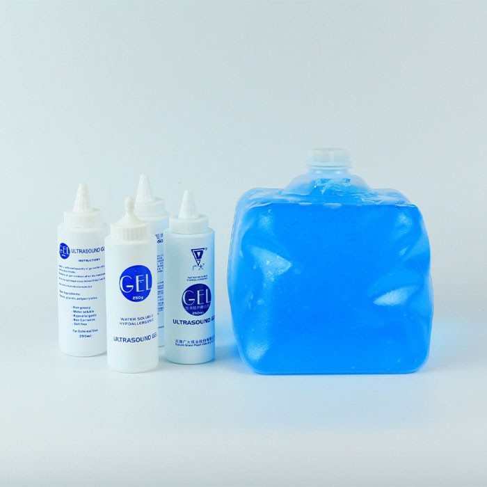OEM Customized Different Size & Color Of Medical Used Ultrasound Gel -
 5L Blue Medical Ultrasound Gel With Bottle - Grand