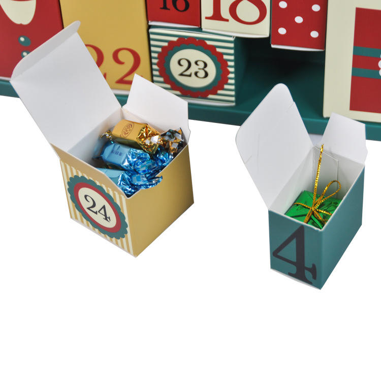 Countdown Christmas Advent Calendar BoxGift Beauty Cosmetic Packaging Cardboard Paper (6)xq5