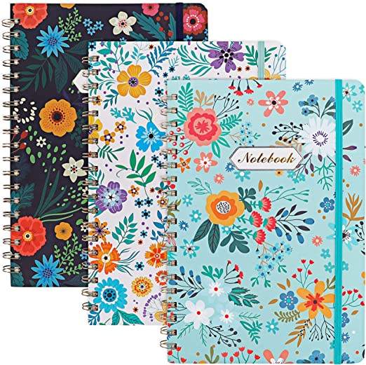 Binding Journal Planner Personalized Spiral Notebook With Ribbon (2)xuc