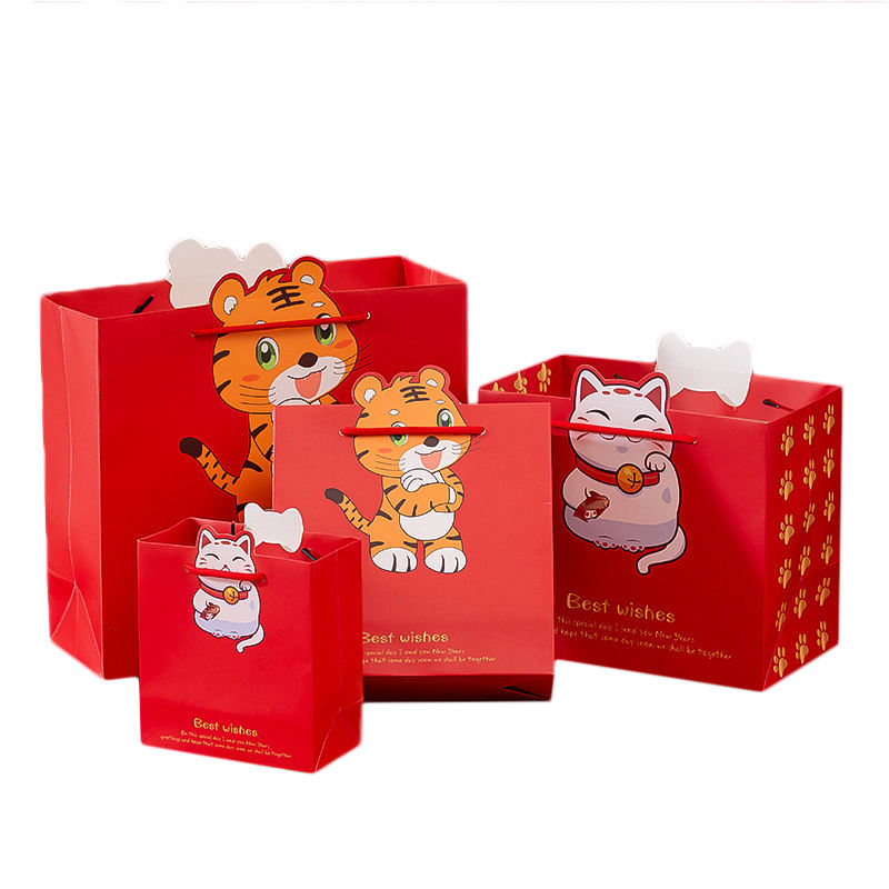 New Design Christmas Gift Chocolates Packaging Paper Bag (3)pmj